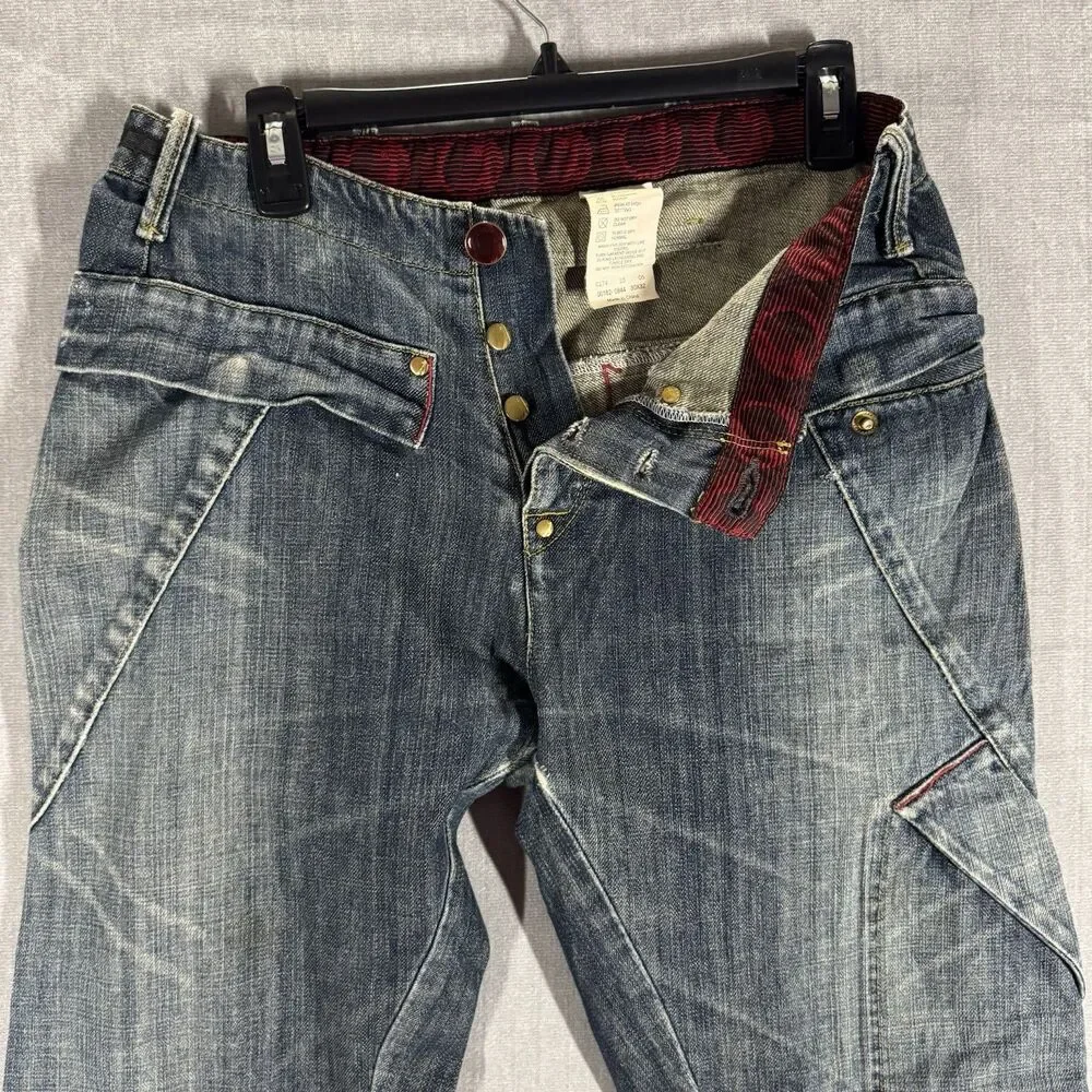 Vtg 2000’s Levi’s Engineered Jeans Men Size 33x32 Medium Wash Y2K Twisted Seams